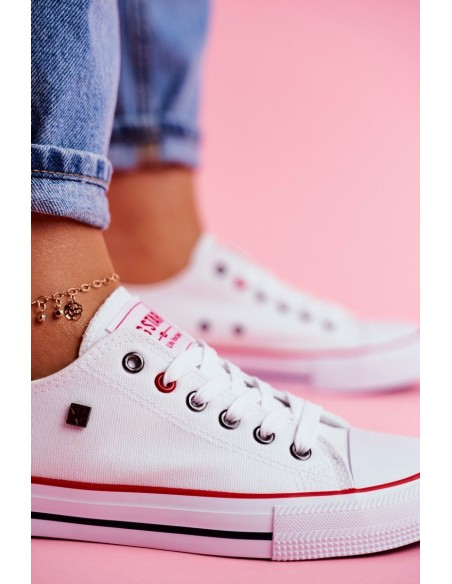 Big Star Women's White Sneakers T274022