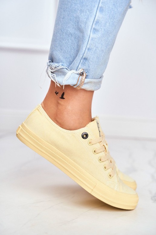 Women's Low Sneakers Big Star DD274441 Yellow