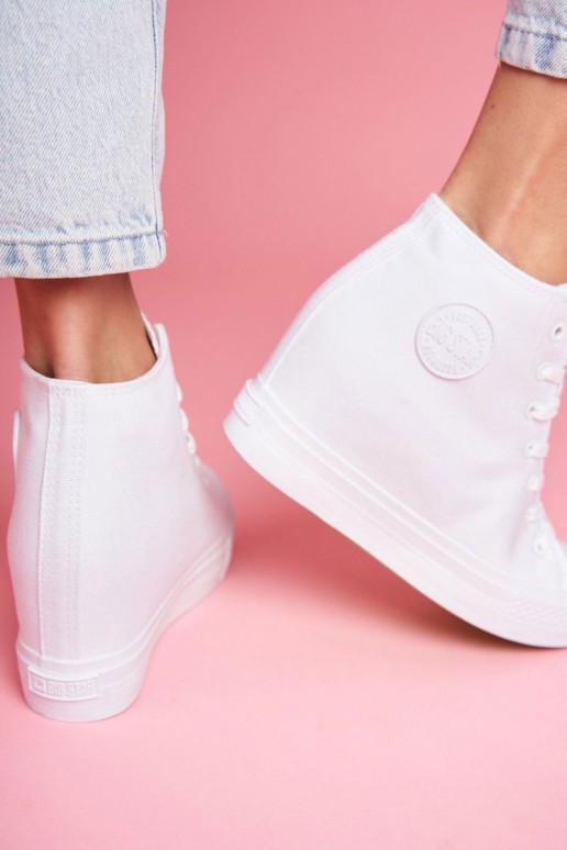 Women's Sneakers Big Star White FF274A192