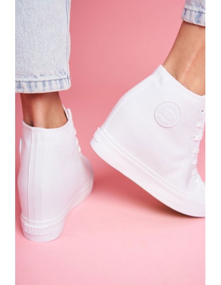 Women's Sneakers Big Star White FF274A192