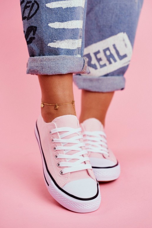 Women's Classic Sneakers Pink Omerta