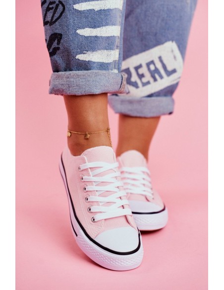 Women's Classic Sneakers Pink Omerta
