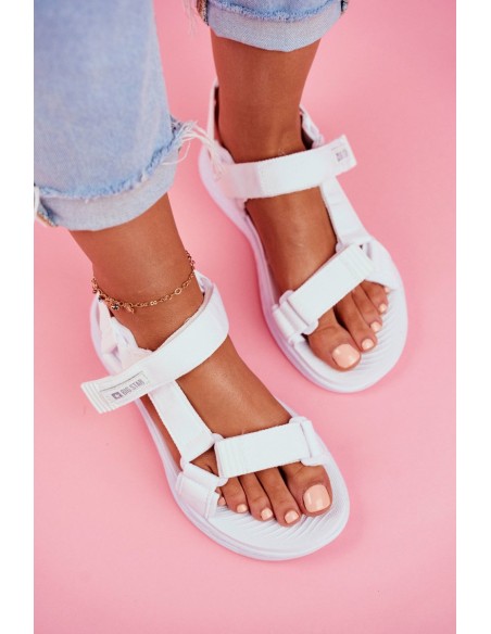 Women's Sandals Big Star White FF274A603