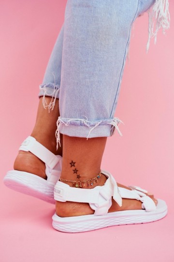 Women's Sandals Big Star White FF274A603 2