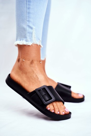 Women's Slides Big Star Black FF274A389 2