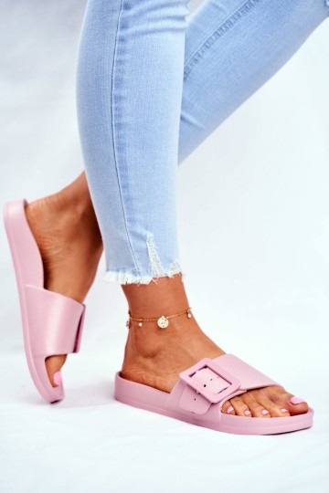 Women's Slides Big Star Pink FF274A389 2