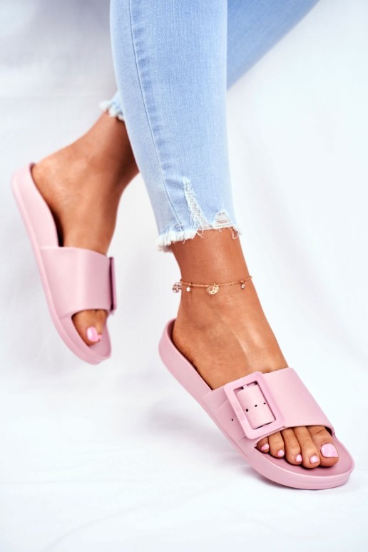 Women's Slides Big Star Pink FF274A389