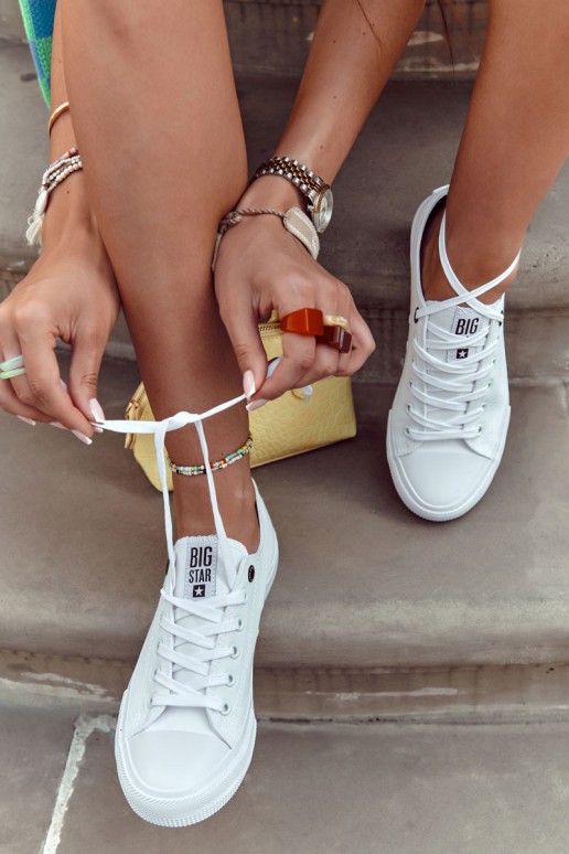 Women's Classic Sneakers BIG STAR AA274010 White