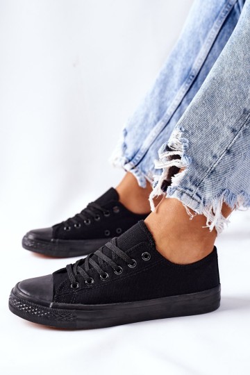 Women's Classic Sneakers Black Omerta 2