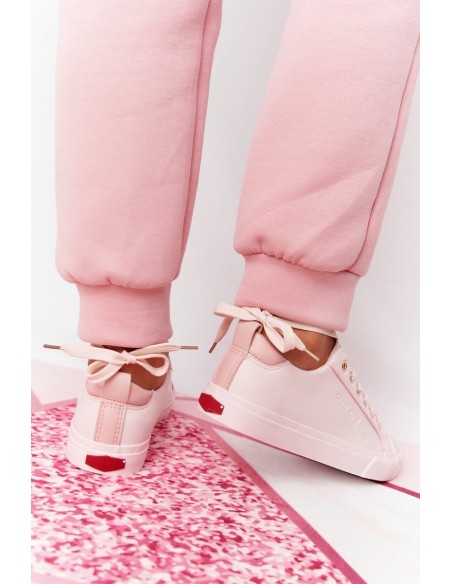 Women's Leather Sneakers CROSS JEANS HH2R4004C Pink