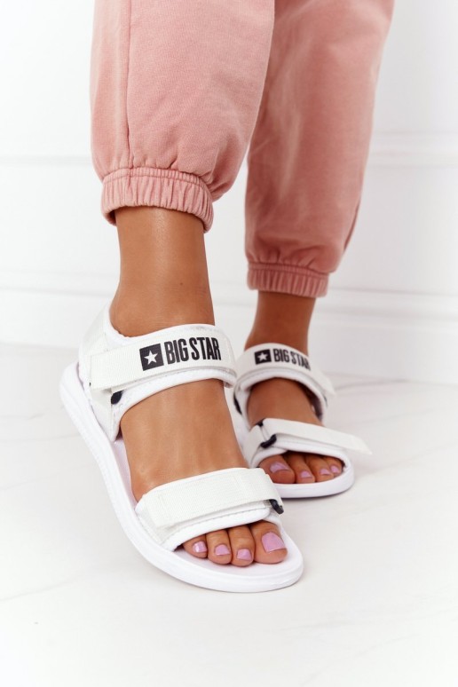 Women's Sport Sandals Big Star HH274A026 White