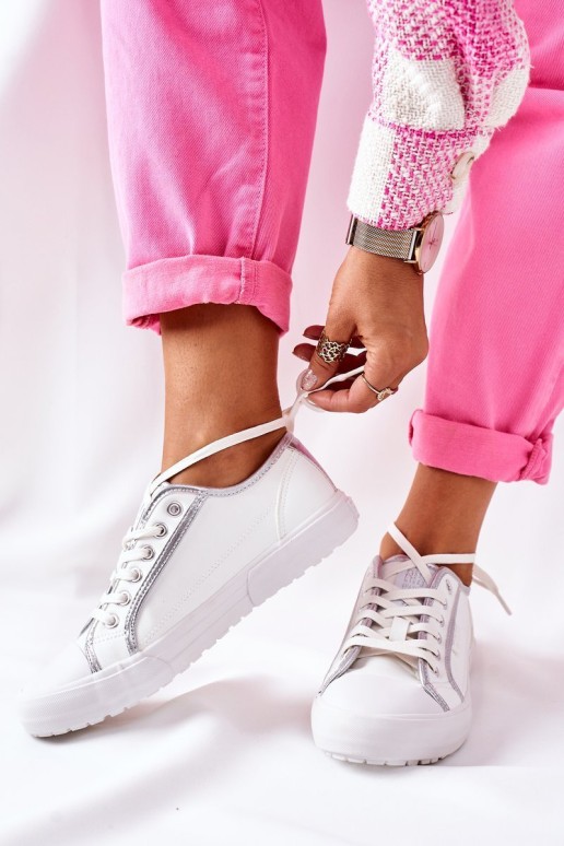 Moteriški odiniai sportbačiai BIG STAR II274055 balti