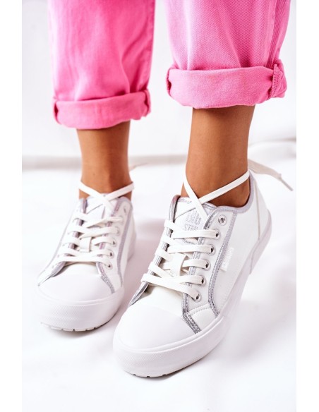 Women's Leather Sneakers BIG STAR II274055 White