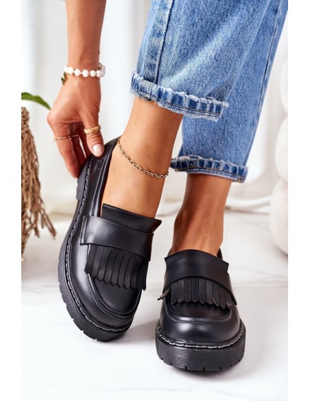 Leather Loafers Big Star II274100 Black