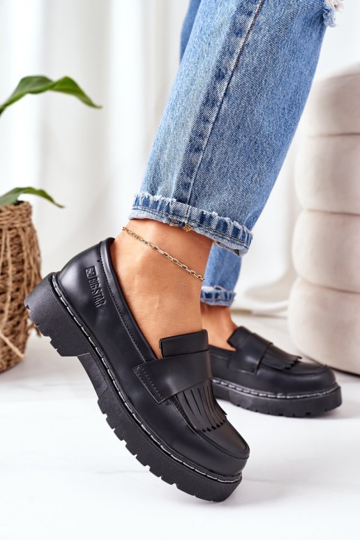 Leather Loafers Big Star II274100 Black