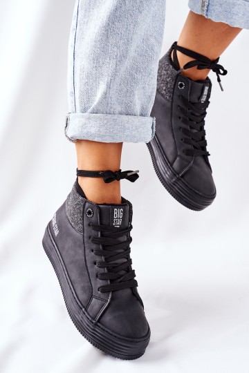 High Insulated Sneakers Big Star II274147 Black 2