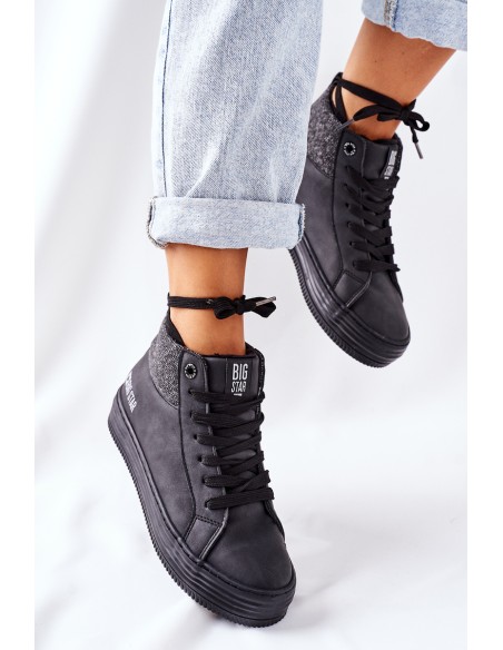 High Insulated Sneakers Big Star II274147 Black