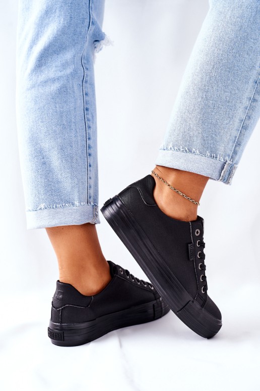 Women's Sneakers On A Platform BIG STAR II274345 Black