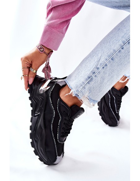 Moteriški sportbačiai Cross Jeans II2R4018C juodi