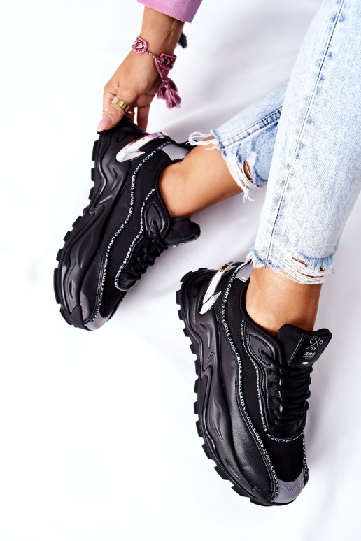 Women's Sneakers Cross Jeans II2R4018C Black