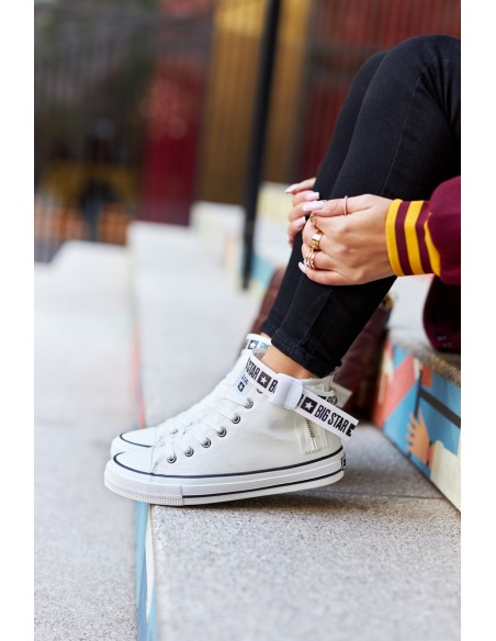 High Heeled Sneakers Big Star GG274027 White