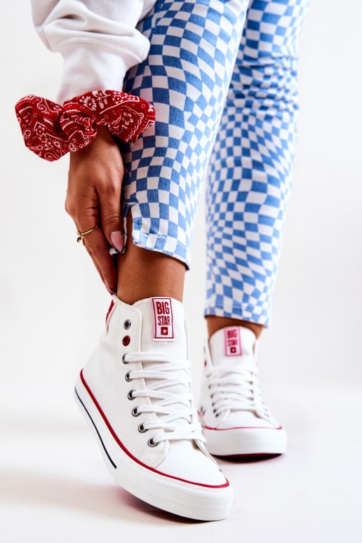 High Sneakers Big Star JJ274127 White