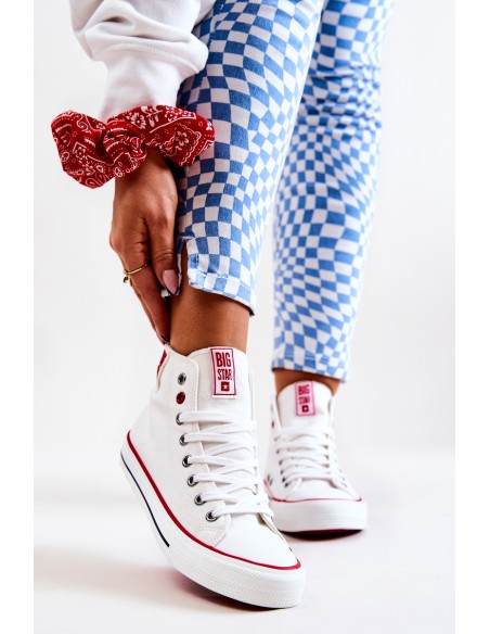 High Sneakers Big Star JJ274127 White