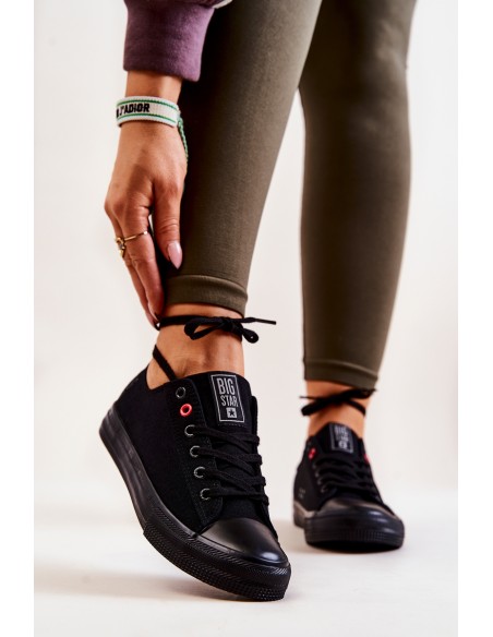 Žemi sportbačiai Big Star JJ274003 juodi