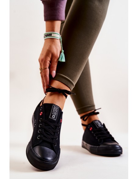 Žemi sportbačiai Big Star JJ274003 juodi