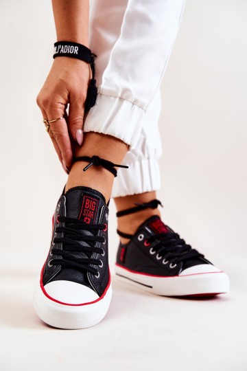 Leather Sneakers BIG STAR JJ274129 Black 2