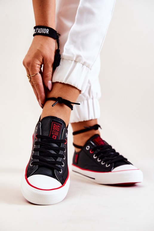 Odiniai sportbačiai BIG STAR JJ274129 Juodi