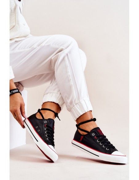 Leather Sneakers BIG STAR JJ274129 Black