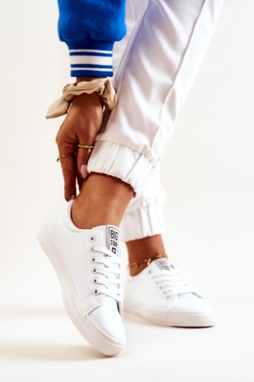 Leather Tennis Shoes Big Star JJ274311 White 2