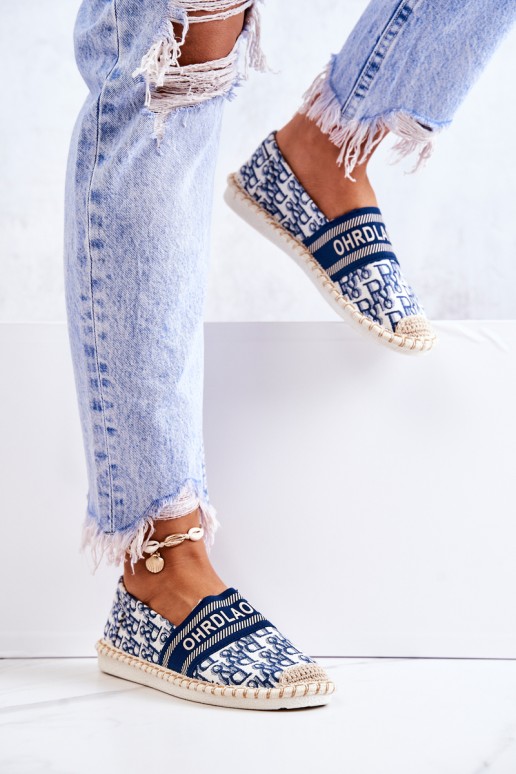 Classic Espadrilles Blue Warm Time