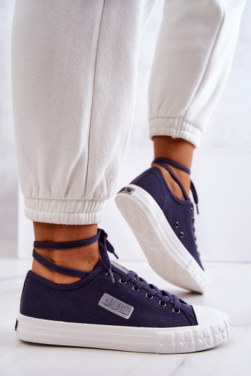 Klasikiniai moteriški sportbačiai BIG STAR JJ274494 tamsiai mėlyni 2