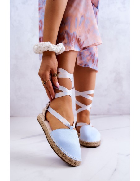 Women's Tied Espadrilles Big Star JJ274863 Blue