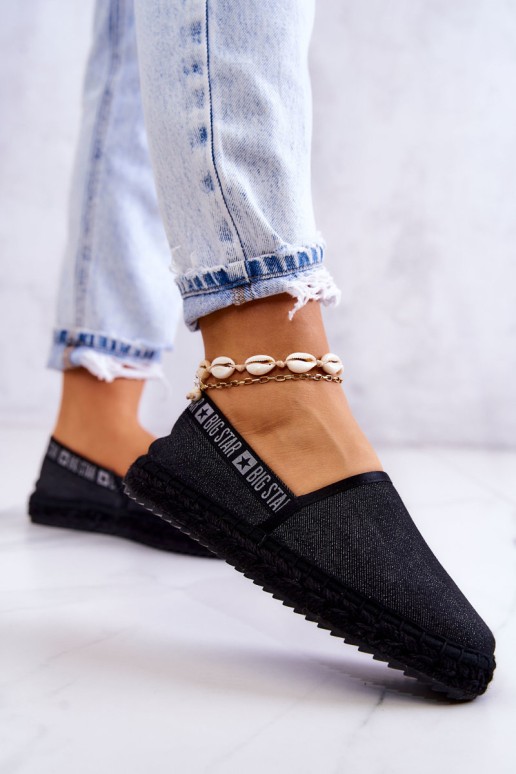 Slip-on espadrilles Big Star JJ274878 Black