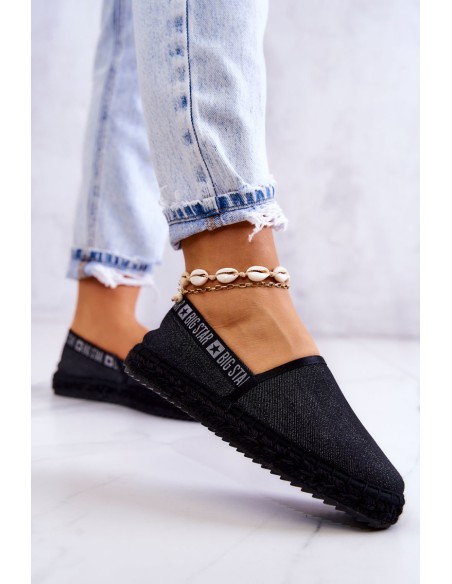 Įspiriamos espadrilės Big Star JJ274878 Juodos