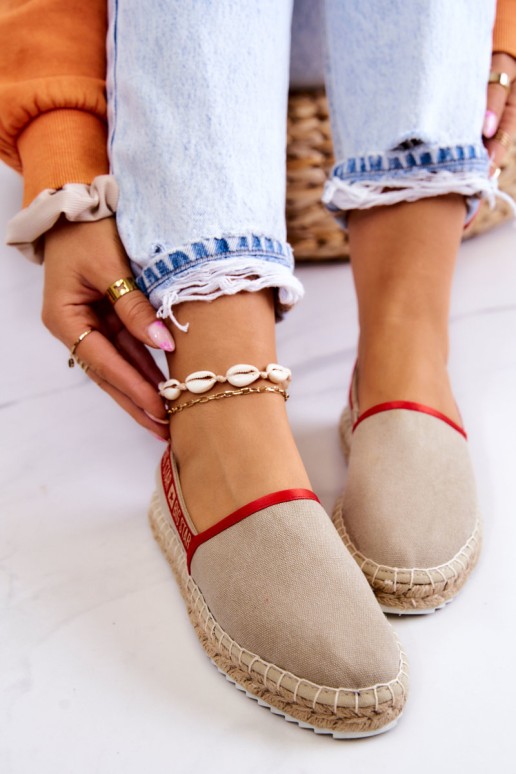 Įspiriamos espadrilės Big Star JJ274879 Beige