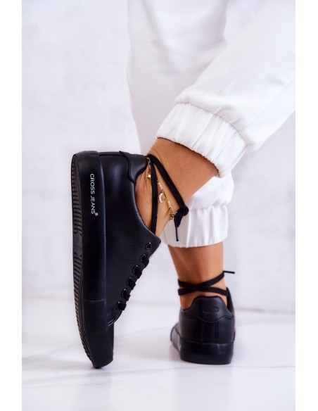 Women's Low Sneakers Cross Jeans JJ2R4054C Black