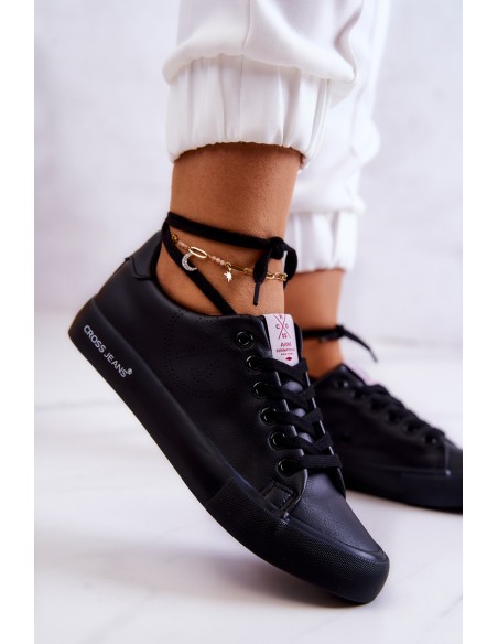 Women's Low Sneakers Cross Jeans JJ2R4054C Black