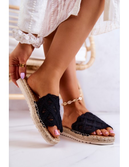 Light Women's Slippers Black Polly