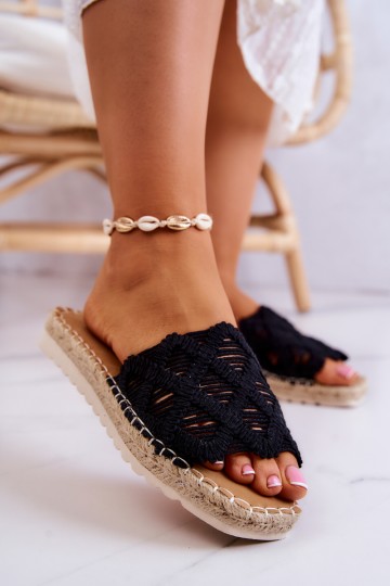 Light Women's Slippers Black Polly 2