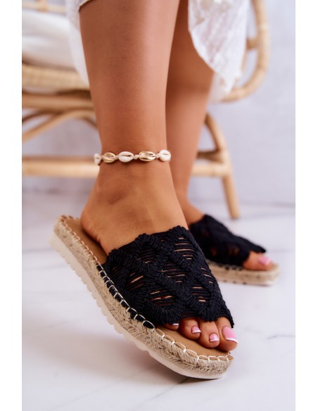 Light Women's Slippers Black Polly