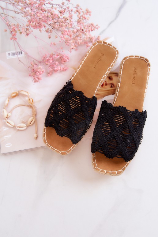 Light Women's Slippers Black Polly