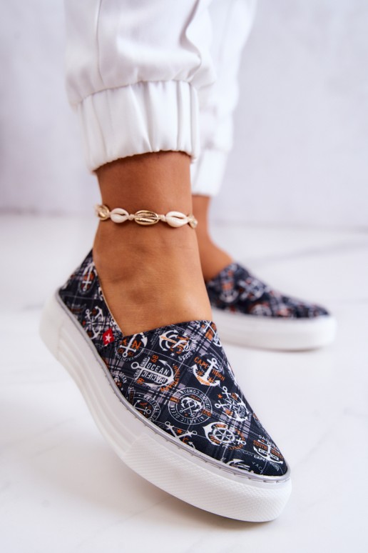 Moteriški sportbačiai su Memory Foam Big Star JJ276012 juodi