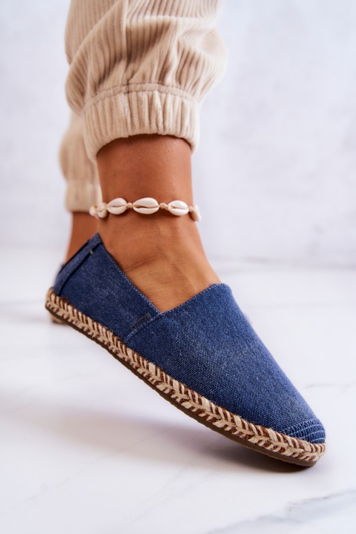 Classic Espadrilles Big Star JJ274902 Blue