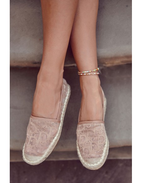 Classic Women's Espadrilles Openwork Nude Catris