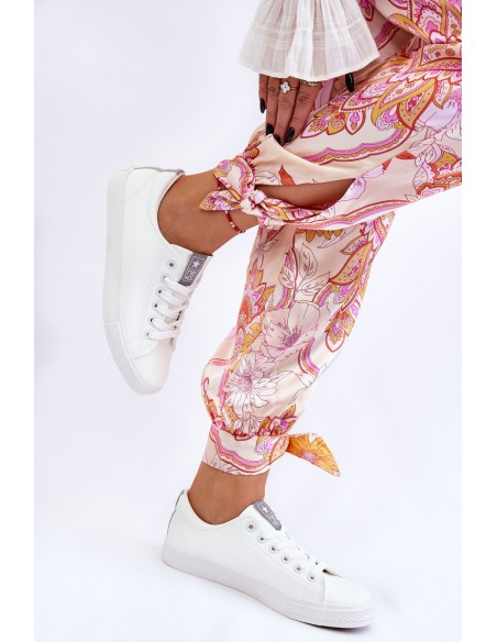 Women's Classic Leather Sneakers White Misima