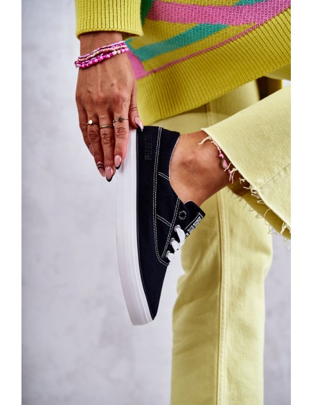 Women's Cloth Sneakers Big Star KK274019 Black